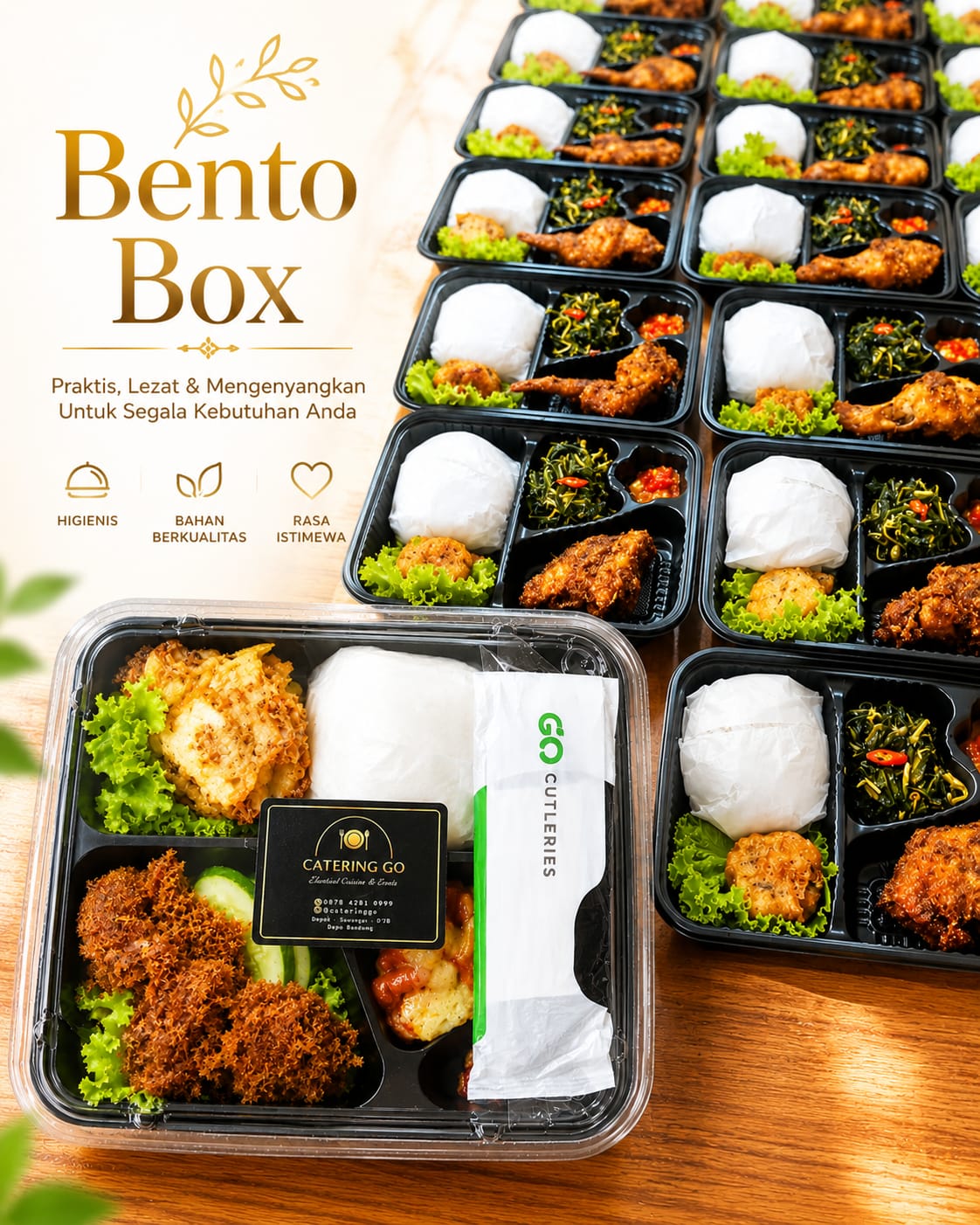 Bento box catering premium CATERING GO
